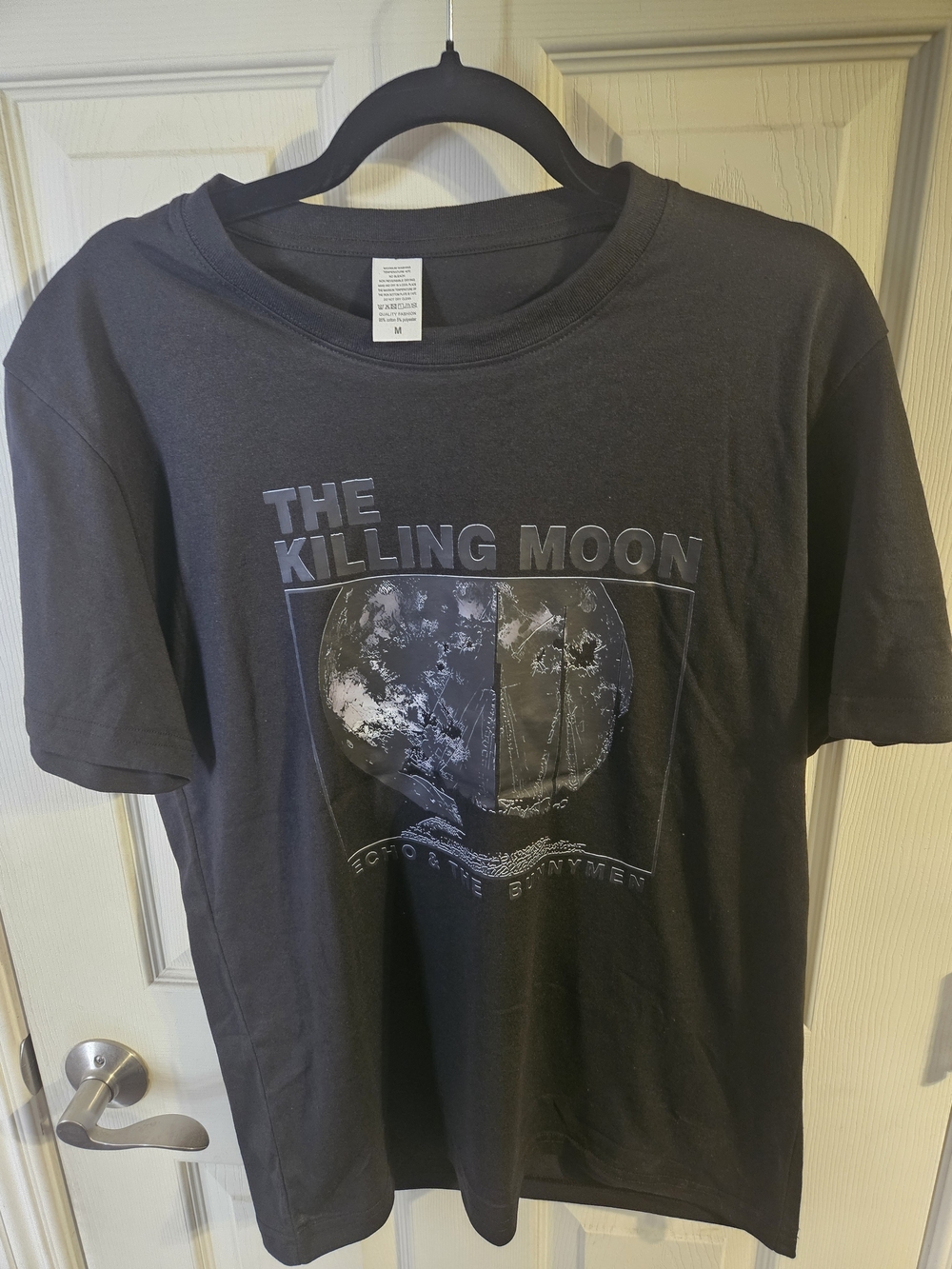 The Killing Moon Graphic Tee - Black with Gray Print